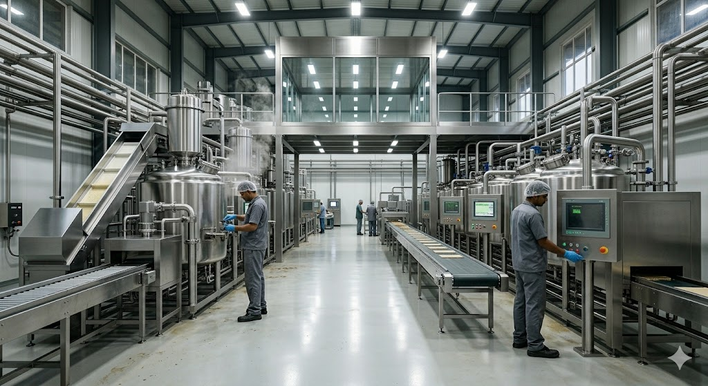 Automatic Jaggery Plant