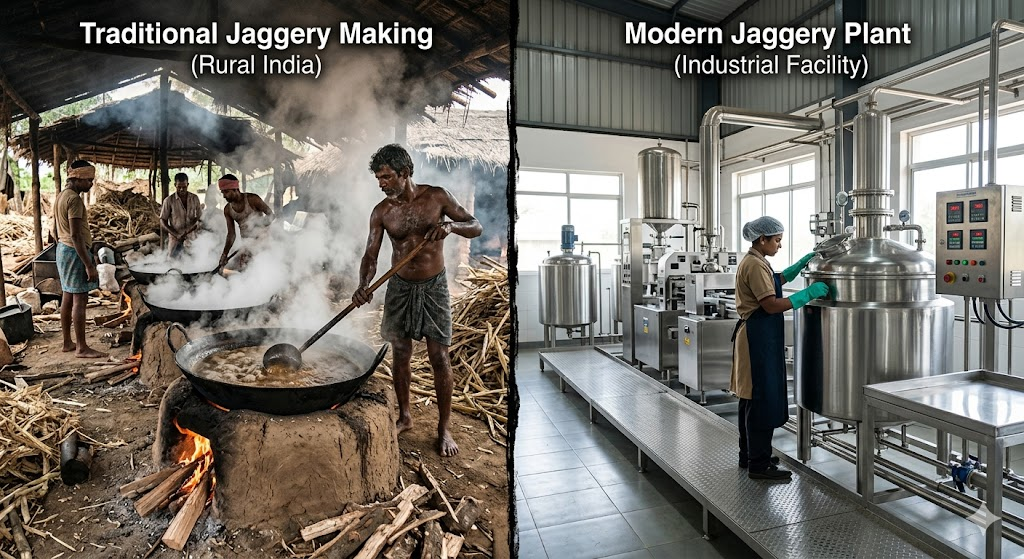Automatic Jaggery Plant