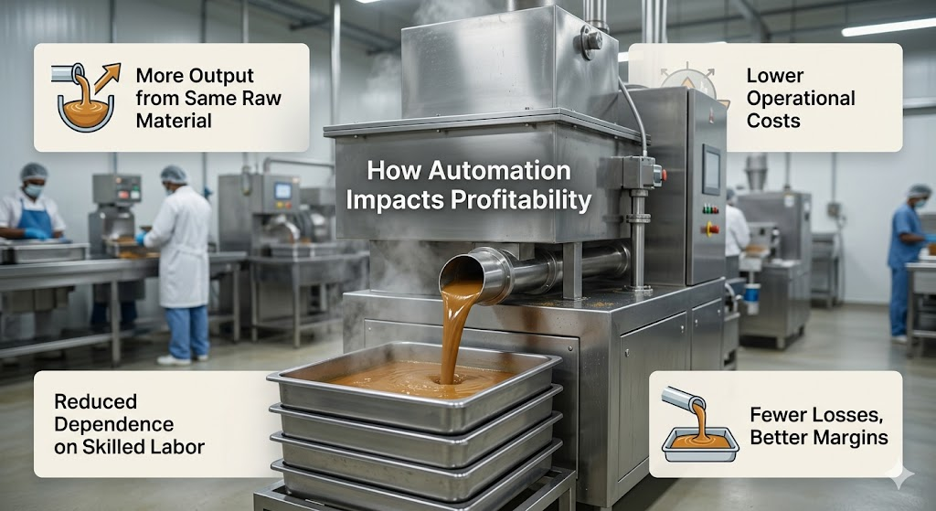 Automatic Jaggery Plant