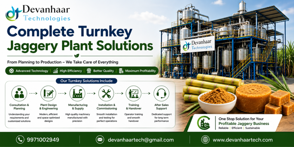 Complete Turnkey Jaggery Plant Solutions Complete Turnkey Jaggery Plant Solutions