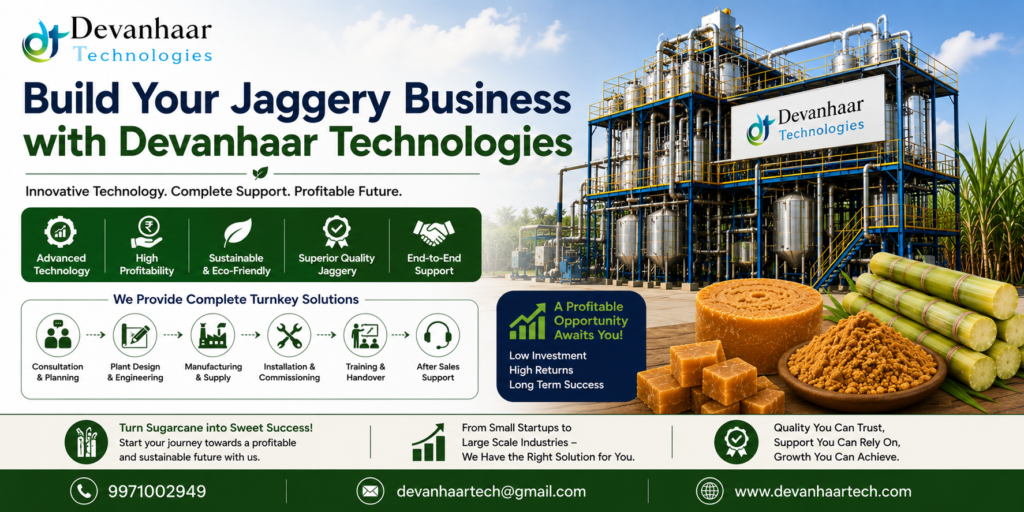 Build Your Jaggery Business with Devanhaar Technologies Build Your Jaggery Business with Devanhaar Technologies