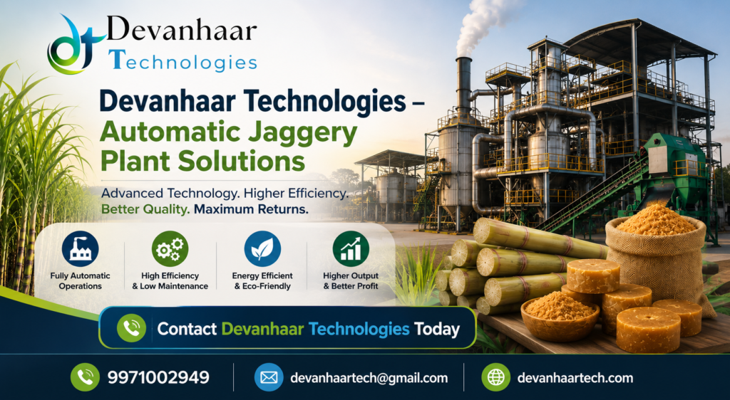 Devanhaar Technologies – Automatic Jaggery Plant Solutions Devanhaar Technologies – Automatic Jaggery Plant Solutions