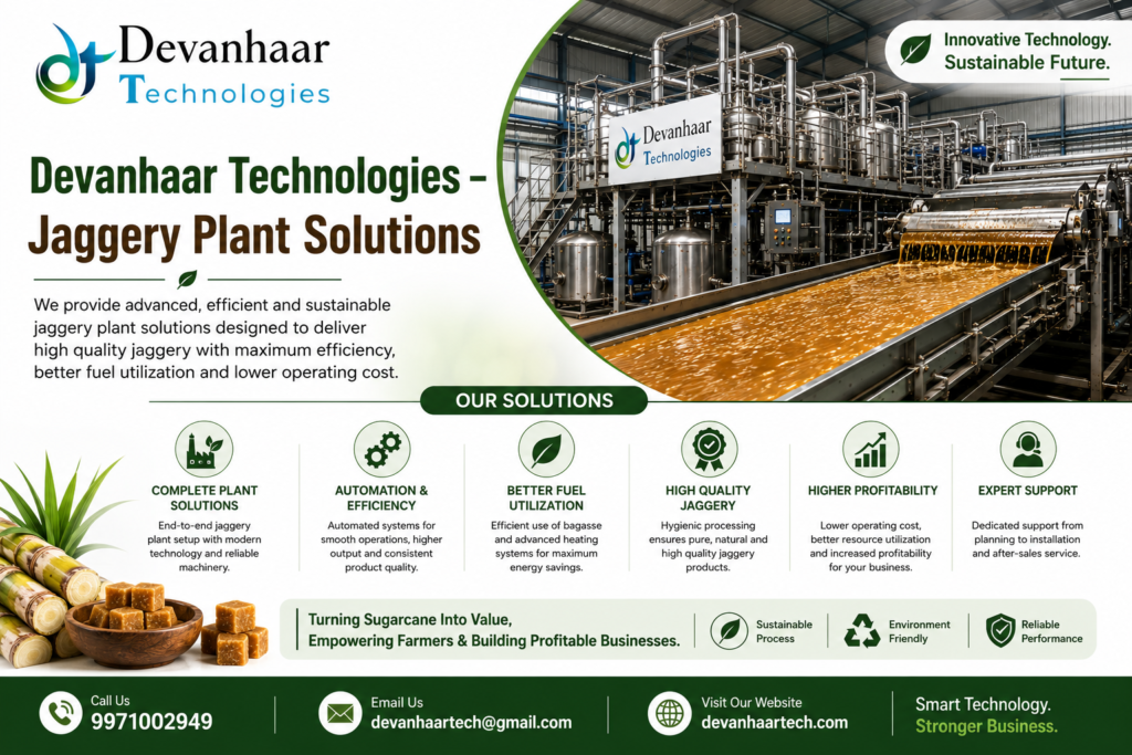 Devanhaar Technologies – Jaggery Plant Solutions Devanhaar Technologies – Jaggery Plant Solutions