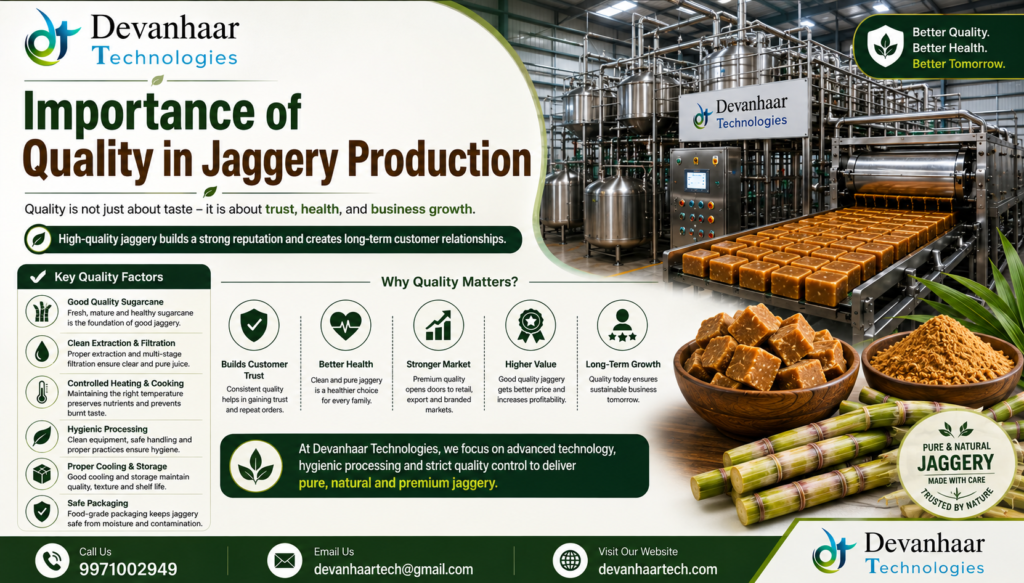 Importance of Quality in Jaggery Production Importance of Quality in Jaggery Production