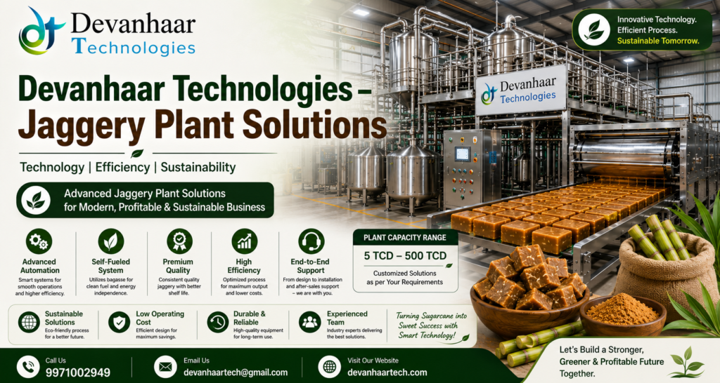 Devanhaar Technologies – Jaggery Plant Solutions Devanhaar Technologies – Jaggery Plant Solutions