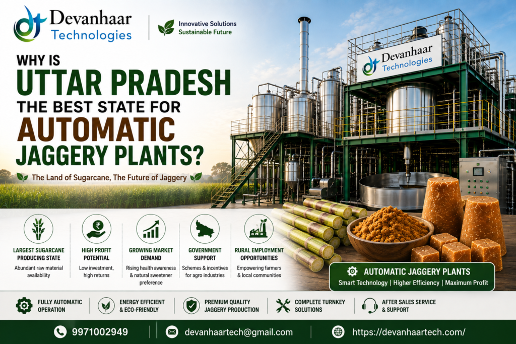 Why is Uttar Pradesh the Best State for Automatic Jaggery Plants?